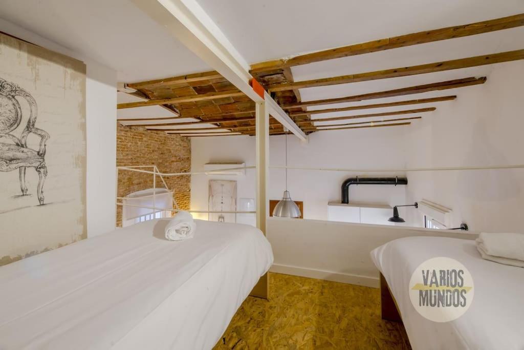 דירות מדריד Cozy Loft En Chamberi Calle Ponzano מראה חיצוני תמונה