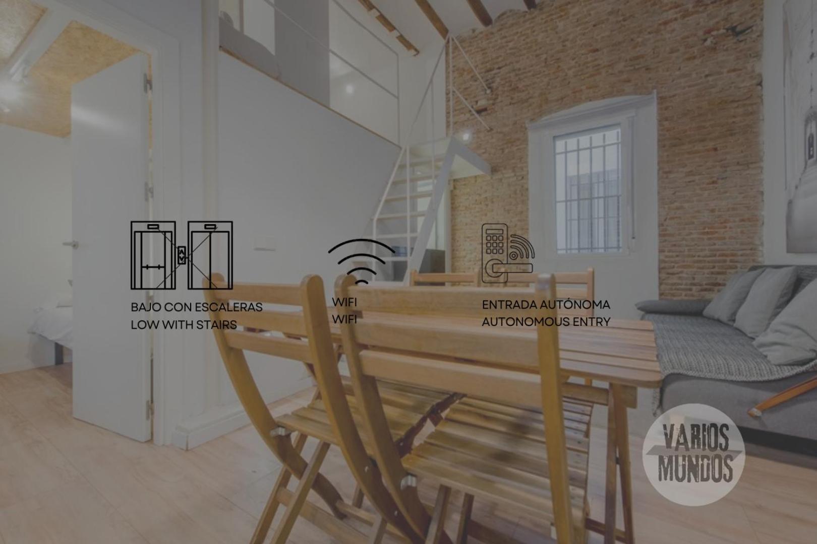 דירות מדריד Cozy Loft En Chamberi Calle Ponzano מראה חיצוני תמונה