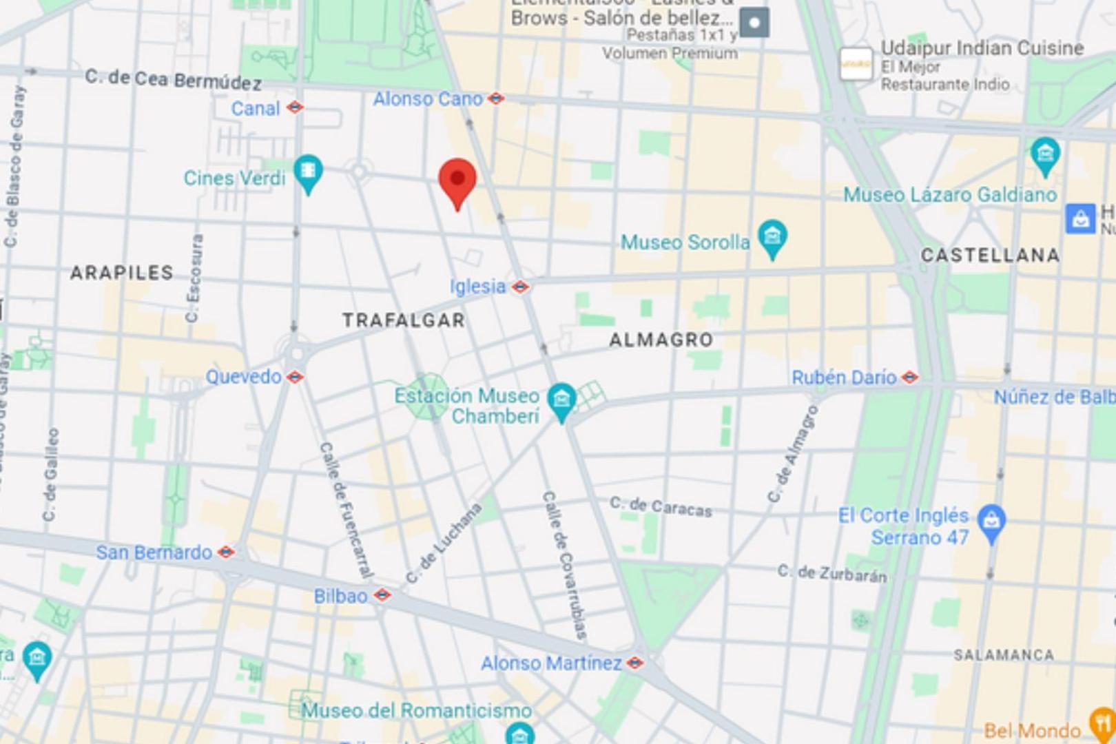דירות מדריד Cozy Loft En Chamberi Calle Ponzano מראה חיצוני תמונה